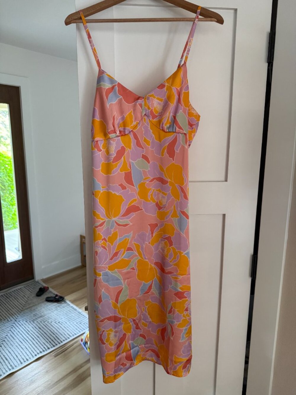 Women's Tropical Slip Dress